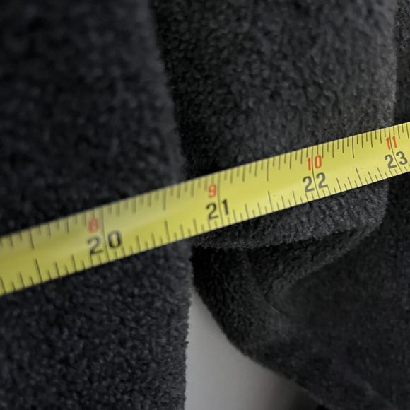 Columbia Gray Full Zipper Fleece Jacket Mens Med Pockets Stand Up Collar Outdoor - Picture 6 of 7